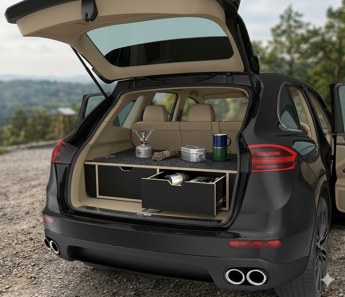 Overland vehicle setup